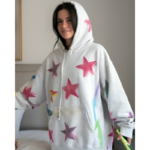 Sally Carden Earle Meets World S01 Star Printed Hoodie