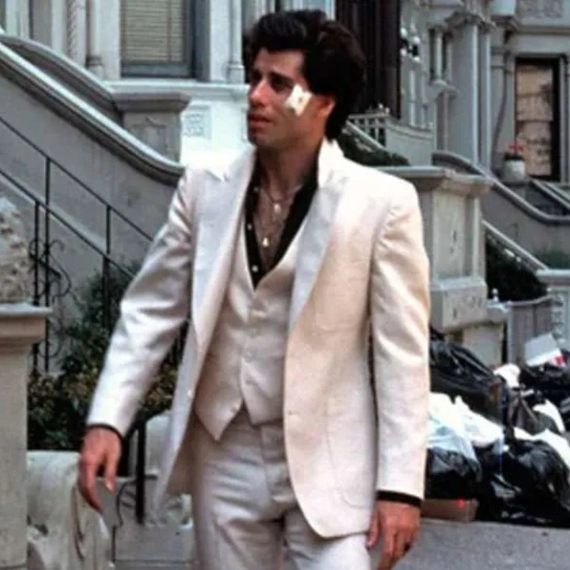 Saturday-Night-Fever-John-Travolta-White-Suit John Travolta Saturday Night Fever White Suit - Image 1