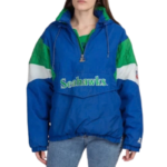 Seattle Seahawks 90s Pullover Hooded Jacket
