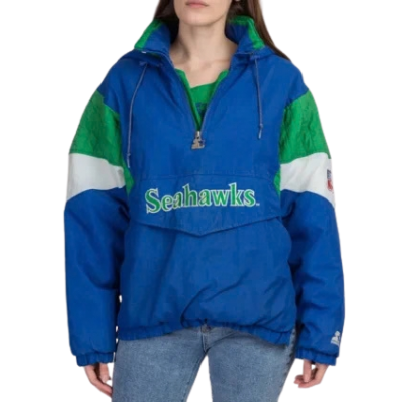 Seattle-Seahawks-90s-Pullover-Hooded-Jacket-350x425 Seattle Seahawks 90s Pullover Hooded Jacket - Image 1