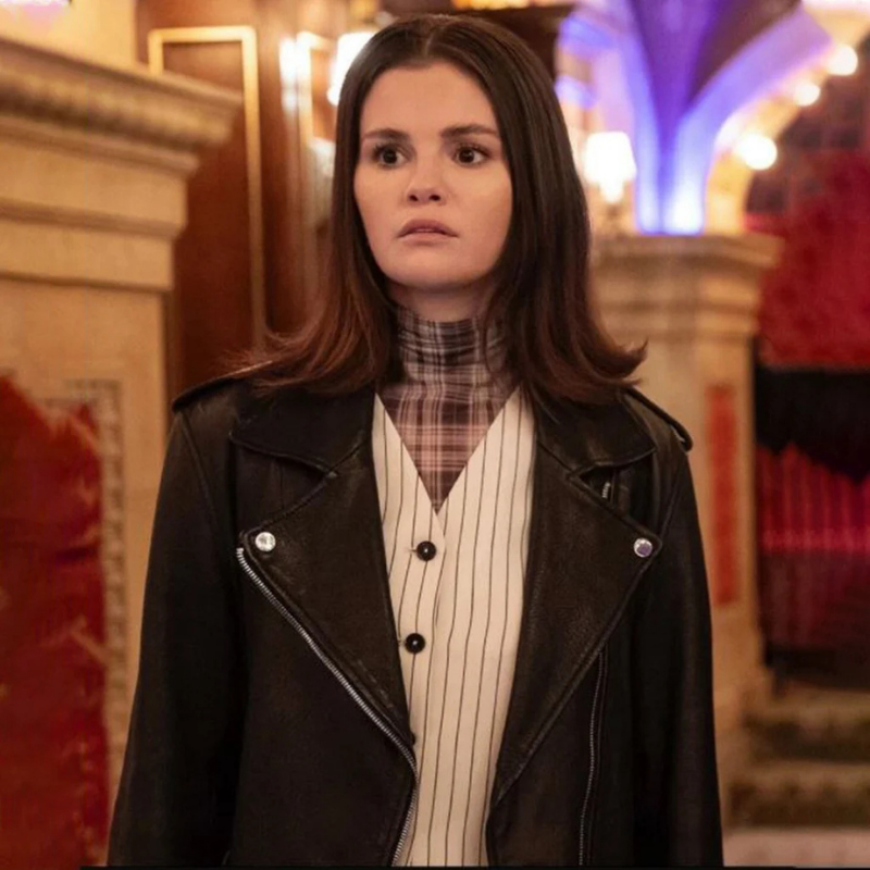 Selena-Gomez-Only-Murders-in-the-Building-S05-Jacket Selena Gomez Only Murders in the Building S05 Leather Jacket - Image 1