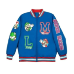 Super Mario Blue Bomber Jacket