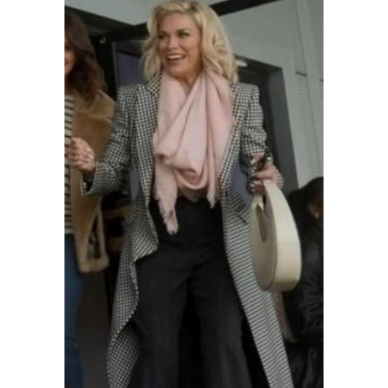 Ted-Lasso-S03-Hannah-Waddingham-Double-Breasted-Coat Ted Lasso S03 Hannah Waddingham Double Breasted Coat - Image 1