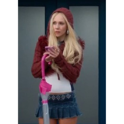 Ted Lasso S04 Juno Temple Hooded Cardigan