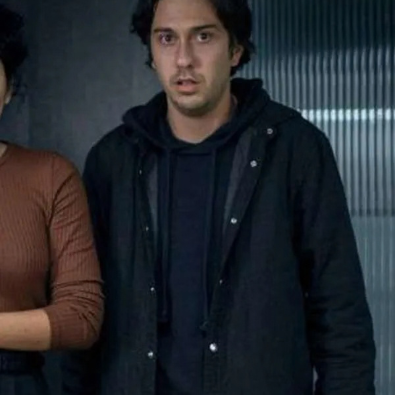 The-Consultant-Nat-Wolff-Black-Jacket Nat Wolff The Consultant Black Jacket - Image 1