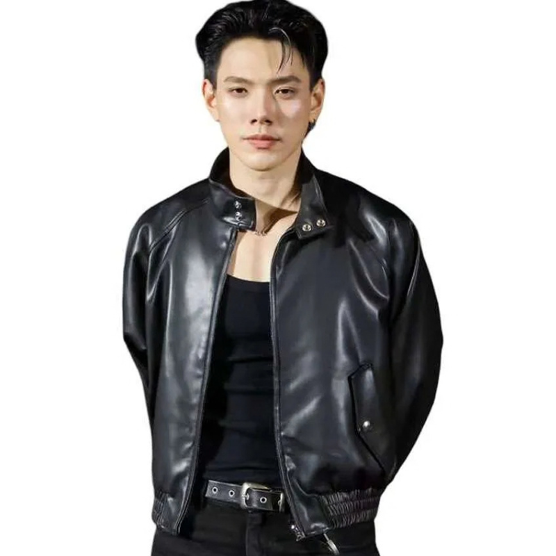 The-Debt-Collector-Daou-Pittaya-Saechua-Leather-Jacket The Debt Collector Daou Pittaya Saechua Leather Jacket - Image 1