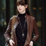 Anne Hathaway The Devil Wears Prada Leather Jacket