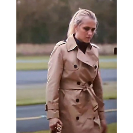 The Get Out Movie Teresa Palmer Beige Coat