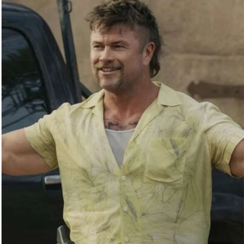 The-Terminal-List-2026-Luke-Hemsworth-Printed-Shirt Luke Hemsworth The Terminal List S02 Tropical Shirt - Image 1