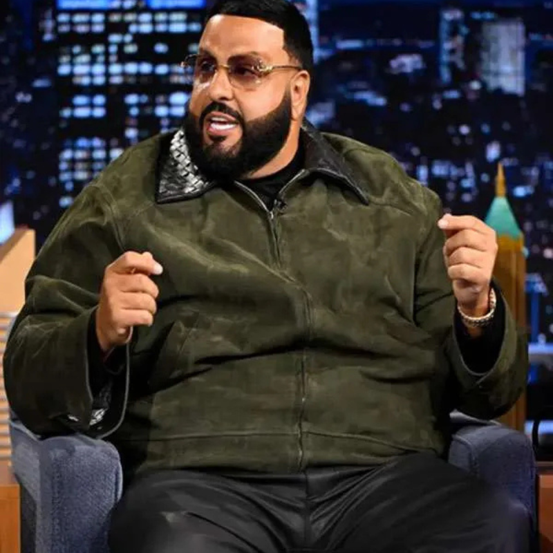 The-Tonight-Show-Starring-Jimmy-Fallon-S13-DJ-Khaled-Jacket The Tonight Show Starring Jimmy Fallon S13 DJ Khaled Jacket - Image 1