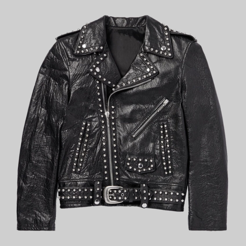 The-Voice-Finale-John-legend-Studded-Leather-Jacket-1 The Voice Finale John legend Studded Leather Jacket - Image 1