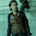Lauren Cohan The Walking Dead: Dead City Brown Vest