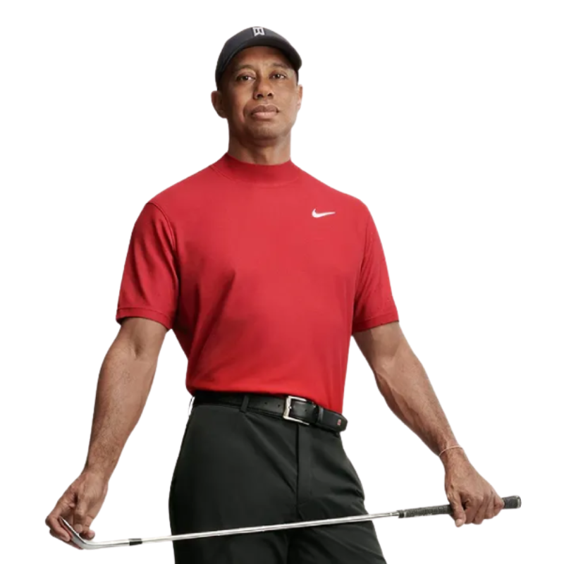 Tiger-Woods-Mock-Neck-Golf-Shirt (1) Tiger Woods Mock Neck Golf Shirt - Image 1