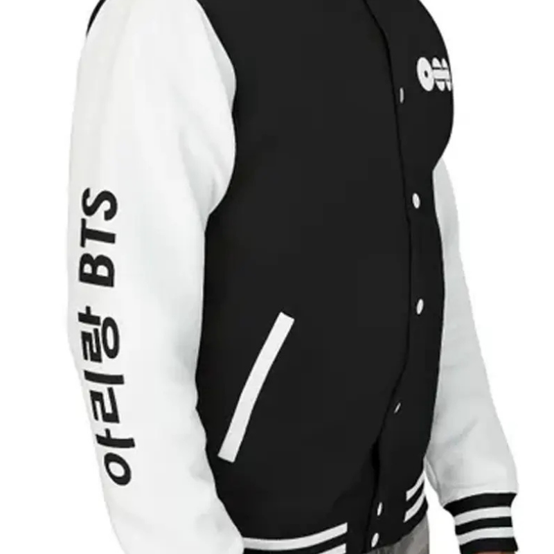 Untitled design (13) BTS Arirang Varsity Jacket - Image 1