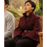 Upload S02 Nora Antony Maroon Wool Coat