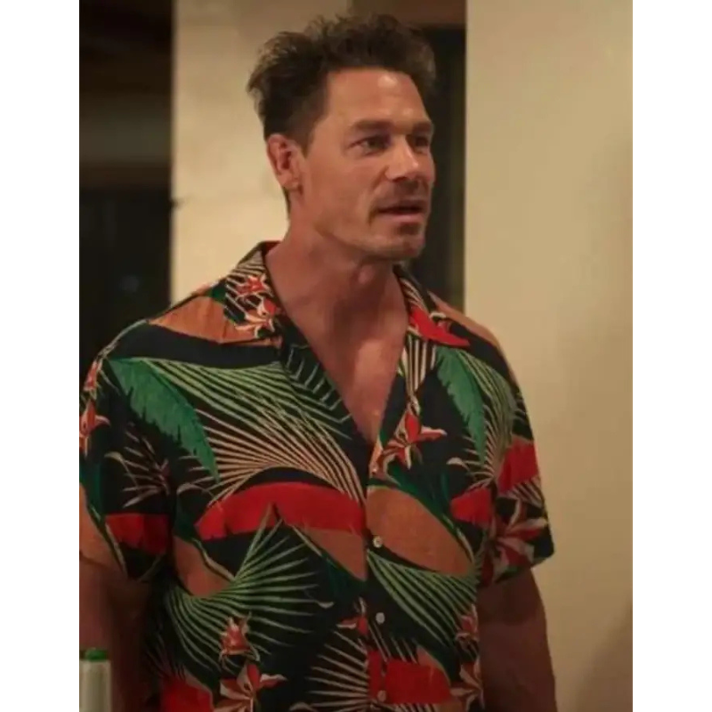 Vacation-Friends-2-John-Cena-Tropical-Print-Shirt Vacation Friends 2 John Cena Tropical Print Shirt - Image 1