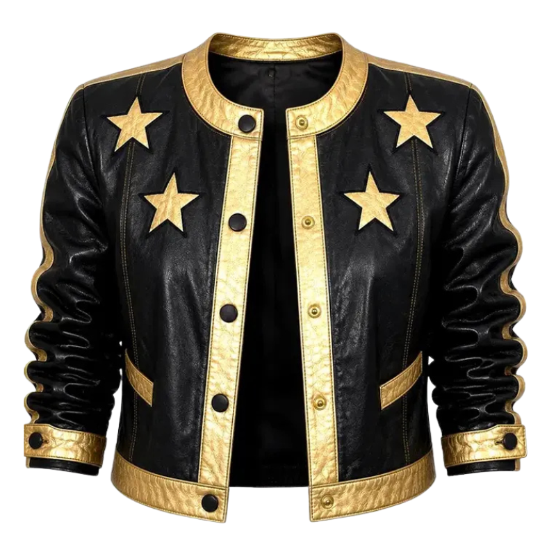Vintage-Golden-Star-Leather-Jacket Vintage Golden Star Leather Jacket - Image 1