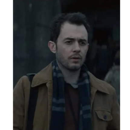 War of the Worlds Dan Brown Suede Jacket