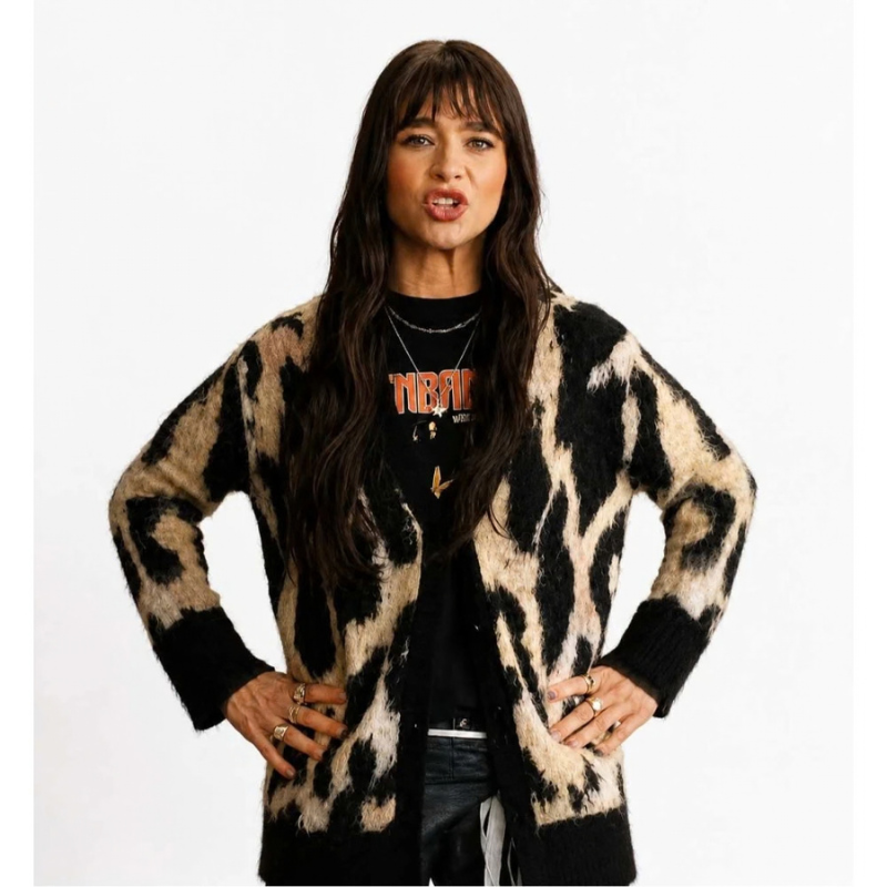 coven-academy-2026-saylor-mcpherson-cardigan Coven Academy 2026 Saylor McPherson cardigan with black and cream abstract pattern