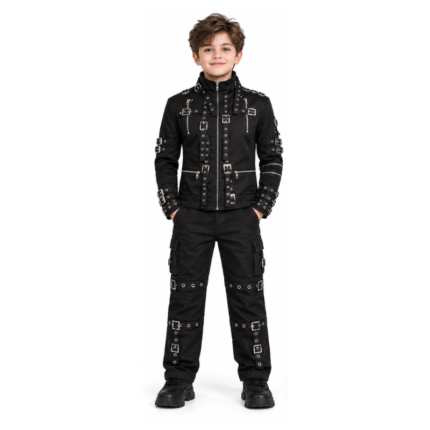 Kids Michael Jackson Bad Jacket with matching pants