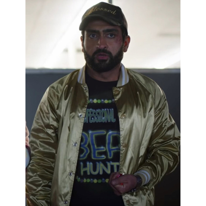 lovebirds-Kumail-Nanjiani-jibran-jacket The Lovebirds Kumail Nanjiani Jacket - Image 1