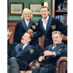 SNL 5 Timers Club Black Jacket