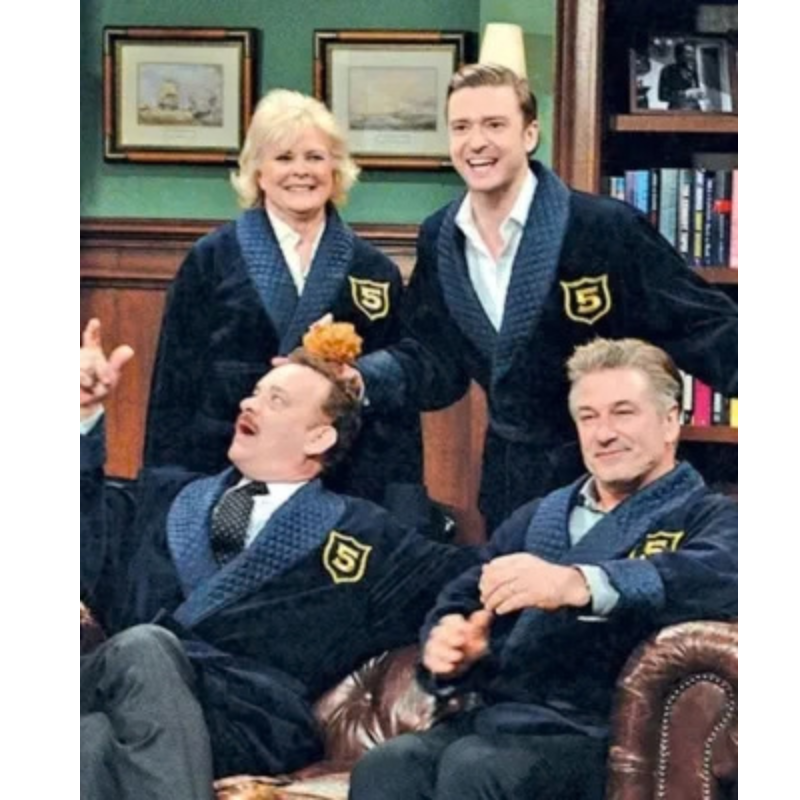 snl-five-timers-club-black-jacket-329x400 SNL 5 Timers Club Black Jacket - Image 1