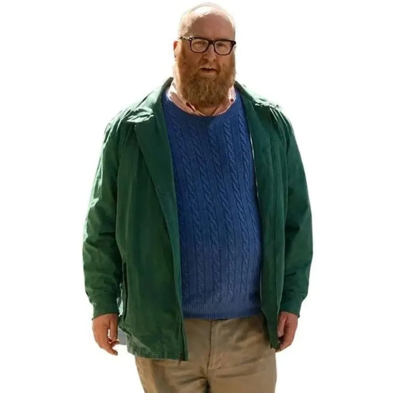 Bert-Kibbler-Stuart-Fails-to-Save-the-Universe-Tv-Series-Brian-Posehn-Green-Cotton-Jacket-Right Stuart Fails to Save the Universe Bert Kibbler Green Jacket - Image 1