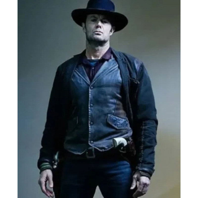 Fear-The-Walking-Dead-John-Dorie-Brown-Leather-Vest-350x425 Fear The Walking Dead John Dorie Brown Leather Vest - Image 1