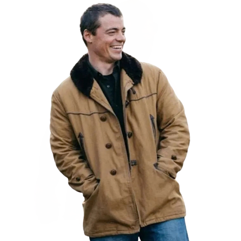Gabriel-Basso-Love-of-Your-Life-2026-Cotton-Jacket David Zayas Dexter Resurrection Track Jacket - Image 1