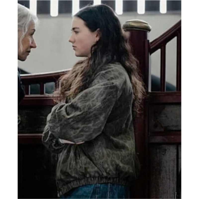 Gina-Da-Souz-Mobland-S01-Brown-Bomber-Jacket-350x425 Gina Da Souz Mobland S01 Brown Bomber Jacket - Image 1
