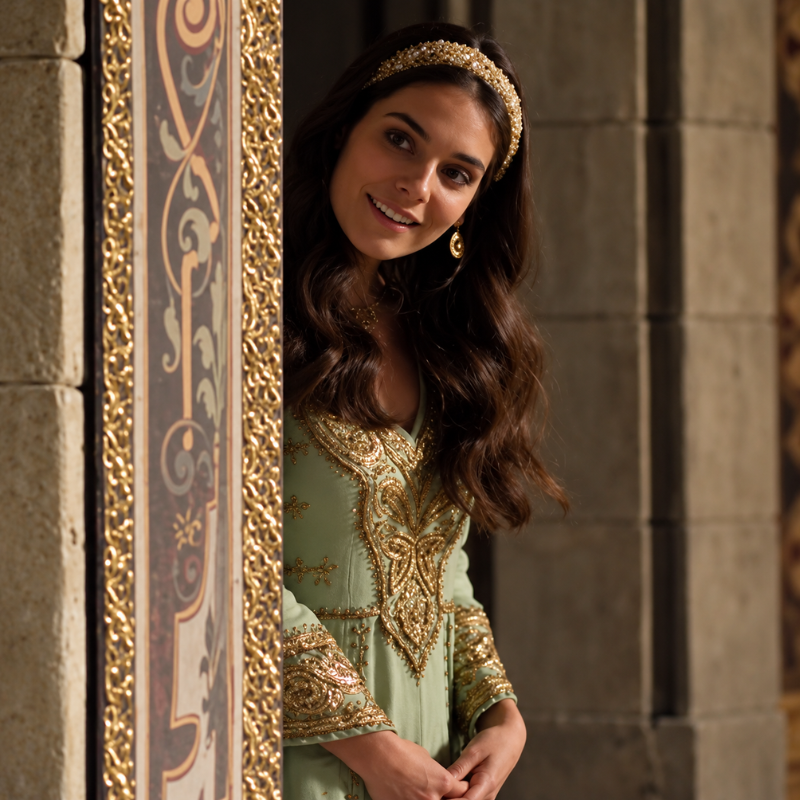 Lady-kenna-reign-season-2-kaftan-dress Lady Kenna Reign season-2 Kaftan Dress - Image 1