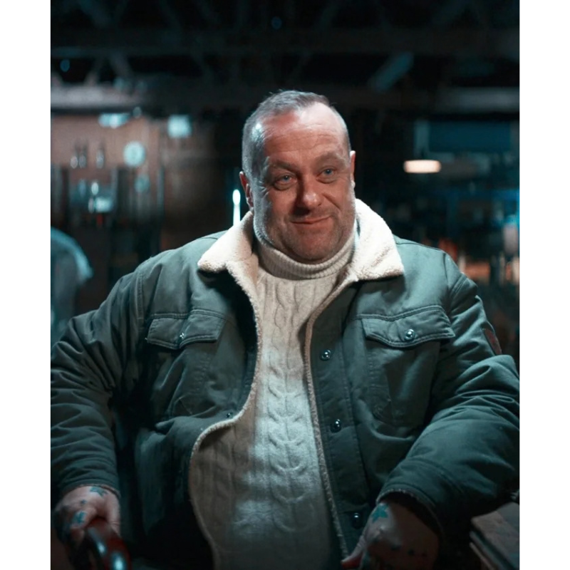Lee-Wenham-The-Diamond-Heist-S01-Green-Jacket Lee Wenham The Diamond Heist S01 Green Jacket - Image 1