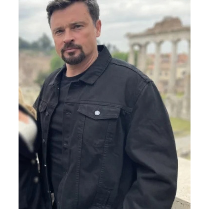 Mafia-Wars-2024-Tom-Welling-Black-Cotton-Jacket-350x425 Mafia Wars 2024 Tom Welling Black Cotton Jacket - Image 1