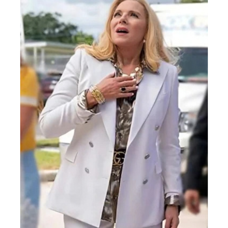 Margaret-Monreaux-Filthy-Rich-White-Coat-350x425 (1) Margaret Monreaux Filthy Rich White Coat - Image 1