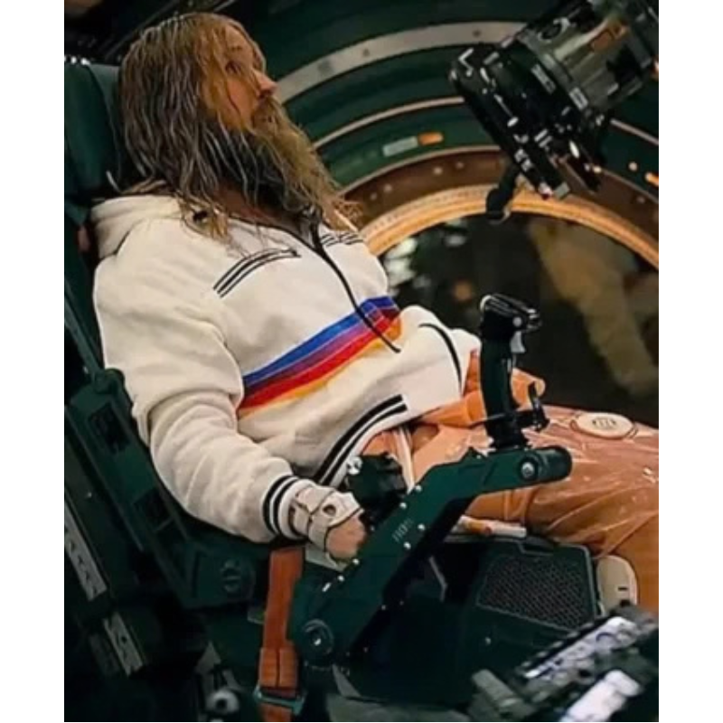 Ryan-Gosling-Project-Hail-Mary-Hooded-Jacket-Front-350x425 Ryan Gosling Project Hail Mary Hooded Jacket - Image 1