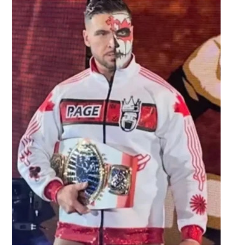 WWE-NXT-Ethan-Page-White-Jacket-350x425 WWE NXT Ethan Page White Jacket - Image 1