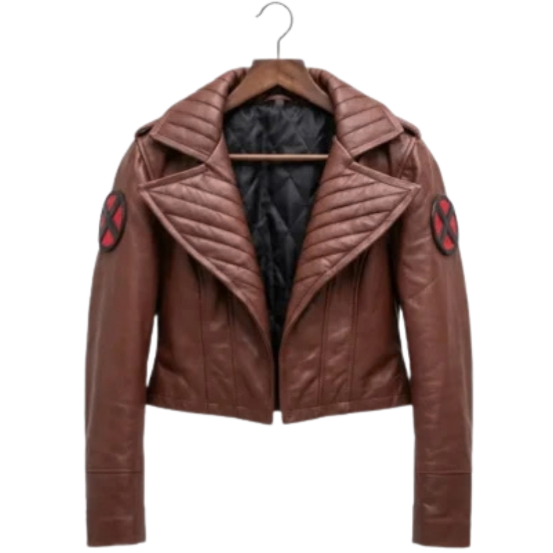 X-Men-97-Rogue-Leather-Costume-Jacket-329x400 X-Men 97 Rogue Leather Costume Jacket - Image 1
