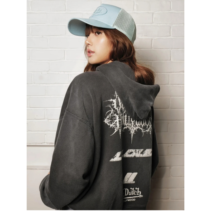 Lisa Blackpink Jacket | Hooded Fall Style | Ensured Fashion